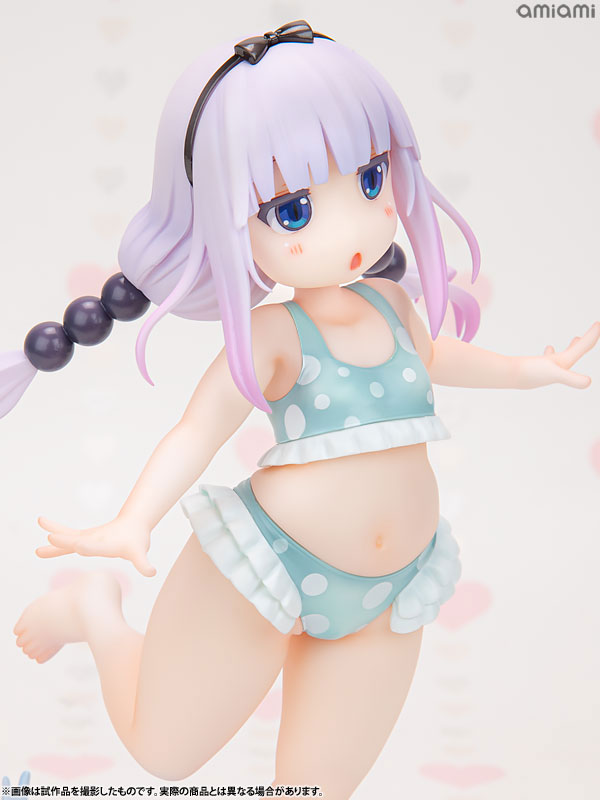 【あみあみ限定特典】小林さんちのメイドラゴン カンナカムイ はまべでウキウキ水着Ver. 1/6 完成品フィギュア