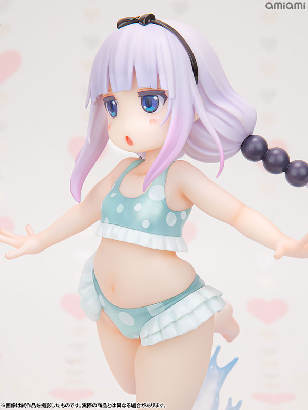 【あみあみ限定特典】小林さんちのメイドラゴン カンナカムイ はまべでウキウキ水着Ver. 1/6 完成品フィギュア