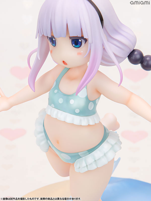 【あみあみ限定特典】小林さんちのメイドラゴン カンナカムイ はまべでウキウキ水着Ver. 1/6 完成品フィギュア