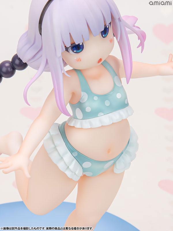 【あみあみ限定特典】小林さんちのメイドラゴン カンナカムイ はまべでウキウキ水着Ver. 1/6 完成品フィギュア