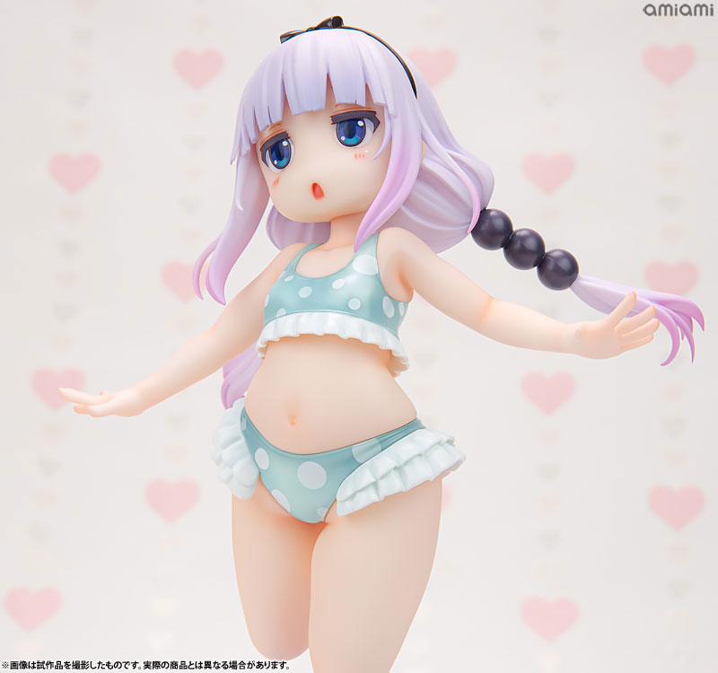 【あみあみ限定特典】小林さんちのメイドラゴン カンナカムイ はまべでウキウキ水着Ver. 1/6 完成品フィギュア