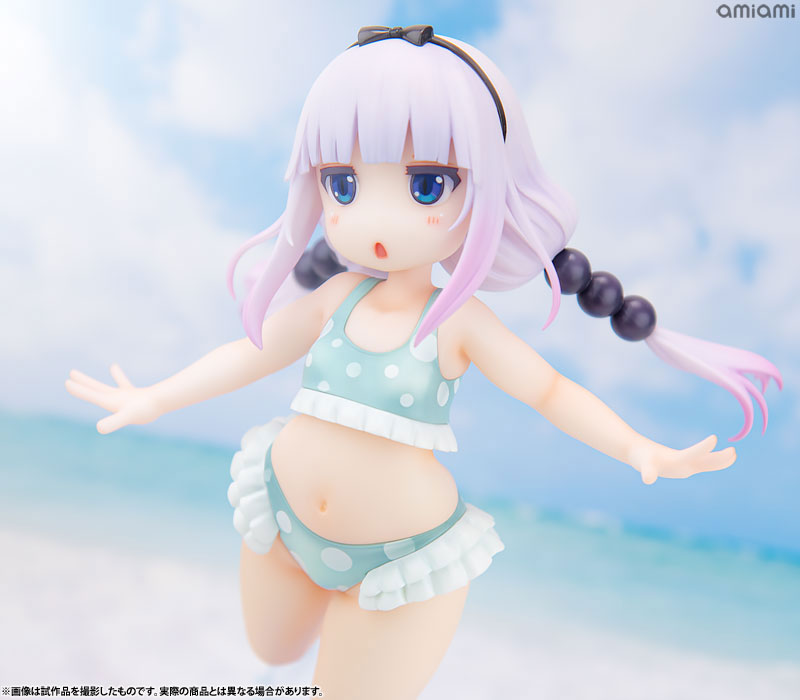 【あみあみ限定特典】小林さんちのメイドラゴン カンナカムイ はまべでウキウキ水着Ver. 1/6 完成品フィギュア