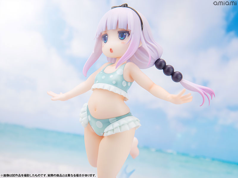 【あみあみ限定特典】小林さんちのメイドラゴン カンナカムイ はまべでウキウキ水着Ver. 1/6 完成品フィギュア