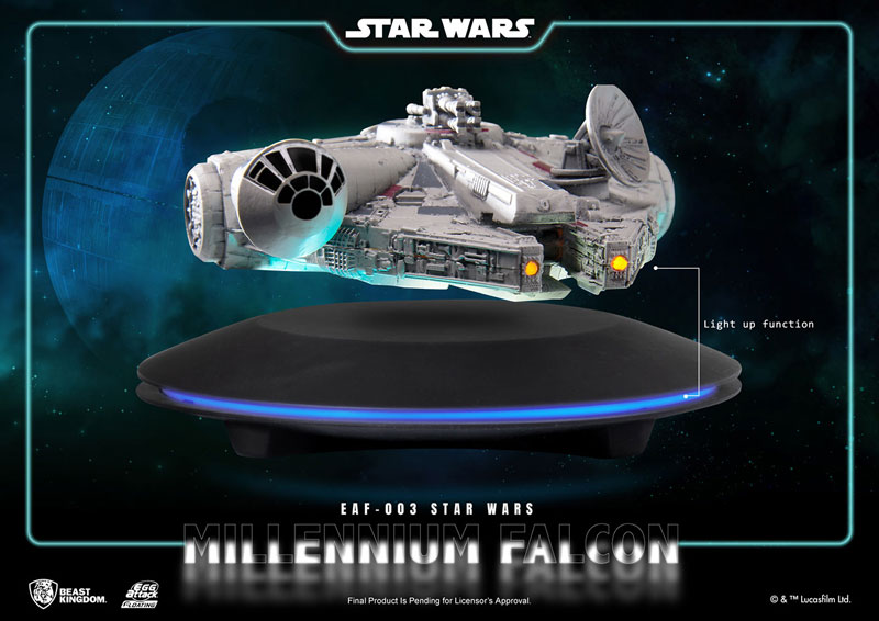エッグアタック「スター・ウォーズ」 ミレニアム・ファルコン（クロムメッキ版）限定 エッグアタック・フローティング】#003『スター・ウォーズ
