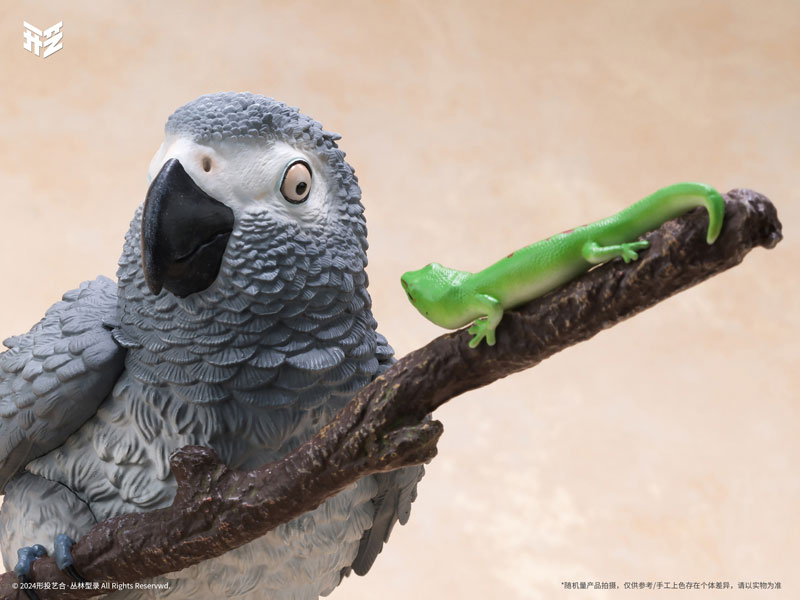 JUNGLE LOOKBOOK』シリーズ 004 ヨウム ジュアン レジンスタチュー[ART