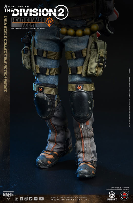 1/6 コレクティブルアクションフィギュア ディビジョン2 エージェント ヘザー・ウォード