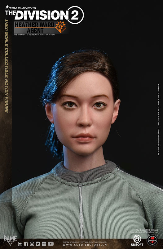 1/6 コレクティブルアクションフィギュア ディビジョン2 エージェント ヘザー・ウォード
