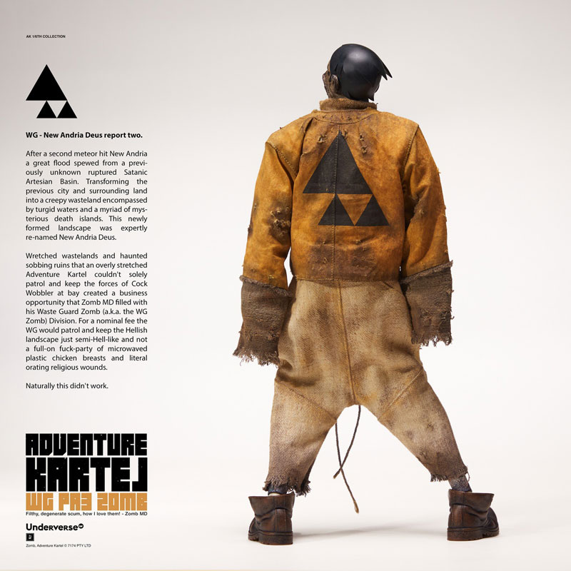 1/6th Scale Collectible Figure Adventure Kartel WASTE GUARD