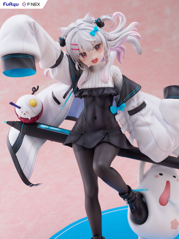 なつめえり　 1/7スケール　フィギュア イラストレーターなつめえり氏のフィギュアが本日よりFURYU