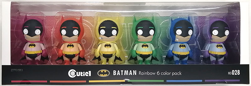 Cutie1 DC バットマン レインボー 6 Colors パック DC Batman Rainbow (Green) | フィギュア | プライム1スタジオ