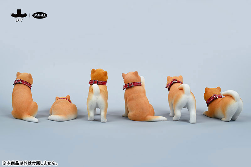 スモール フロッキング 柴犬 D3