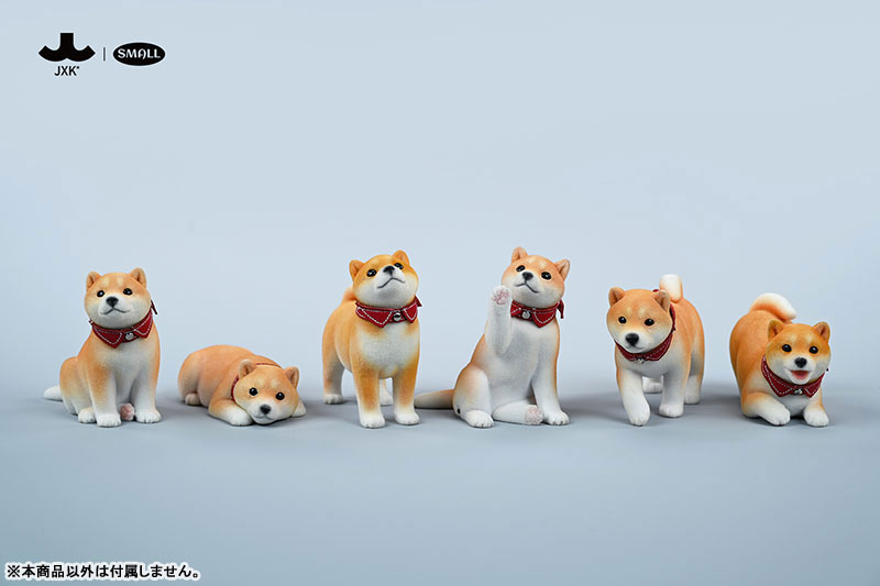 スモール フロッキング 柴犬 D3