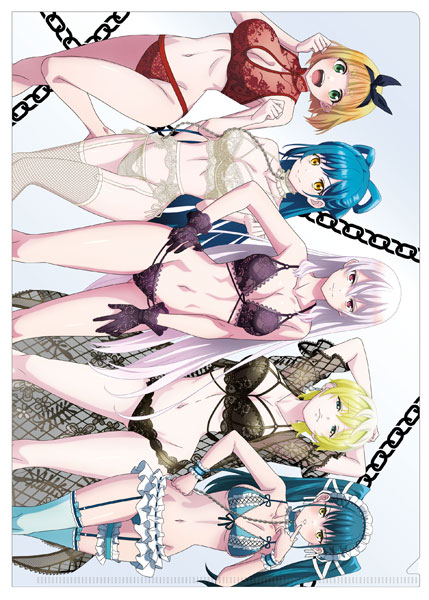 魔都精兵のスレイブ クリアファイル2枚セット 集合[ポニーキャニ