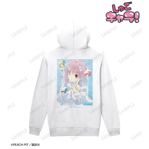 しゅごキャラ！ 日奈森あむ バックプリントジップパーカー XXLサイズ しゅごキャラ！ 日奈森あむ バックプリントジップパーカー メンズ XXL