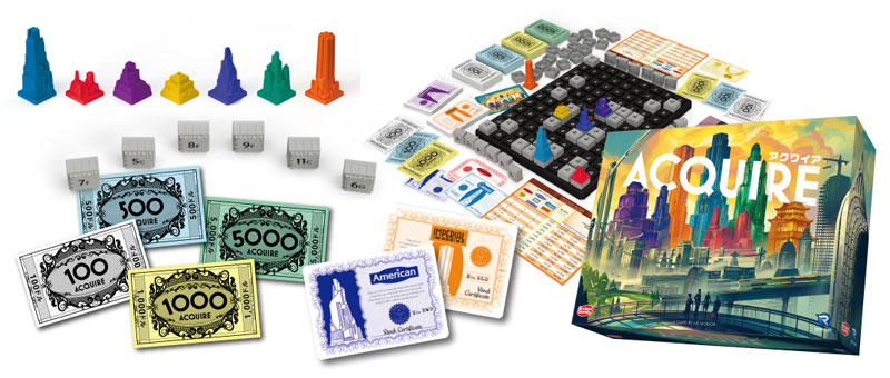 アクワイア　新品未開封　　ボードゲーム Amazon | アークライト アクワイア (2-6人用 90分 12才以上向け