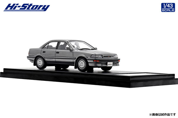 1/43 Toyota COROLLA Sedan GT (1987) グレーメタリック[ハイ