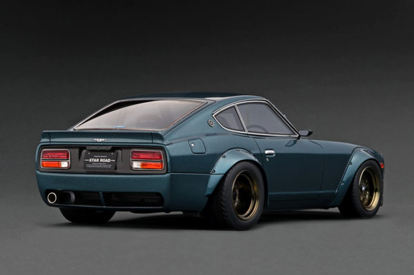 1/18 Nissan Fairlady Z (S30) STAR ROAD Green Metallic[イグニッションモデル ]【送料無料】《在庫切れ》