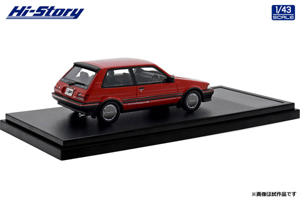 1/43 Toyota COROLLA FX-GT (1984) レッド[ハイストーリー