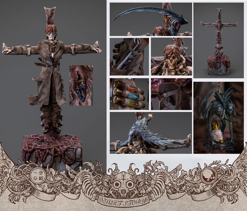 Nightsays×一合衆相 The Scare Crow 1/6スケール可動フィギュア 豪華版-amiami.jp-あみあみオンライン本店-