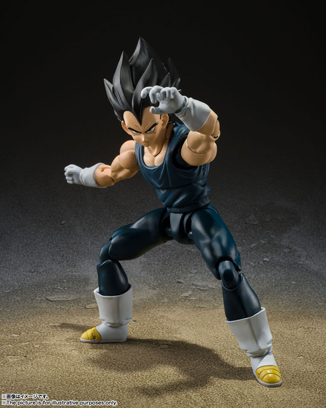 中古】(本体A/箱B)S.H.Figuarts ベジータ SUPER HERO(再販版