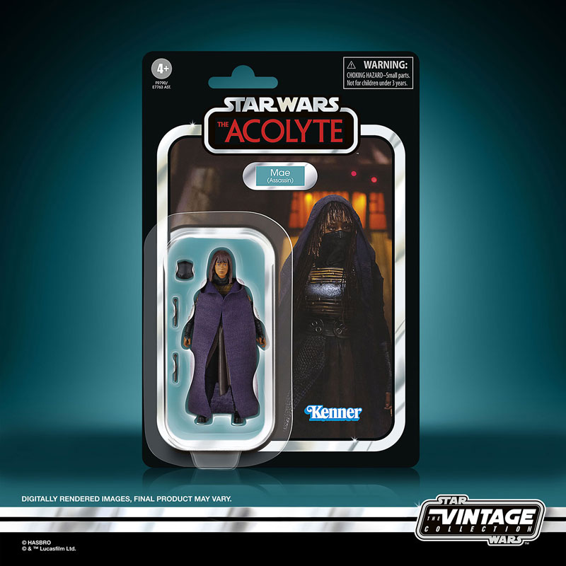 『スター・ウォーズ』「VINTAGEシリーズ」3.75インチ・アクションフィギュア Mae (Assassin)[TVドラマ『アコライト』]