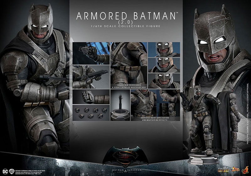 ムービー・マスターピース DIECAST 1/6 アーマード・バットマン 2.0版