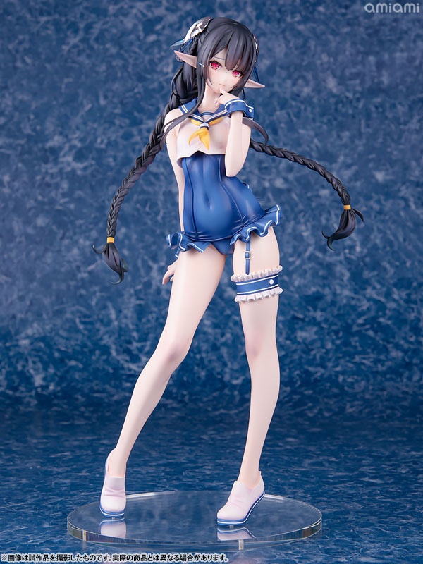 【限定販売】PHANTASY STAR ONLINE 2 es 蒼海のアネット[サマーバケーション] 1/7 完成品フィギュア[あみあみ×AMAKUNI ]《０１月予約》