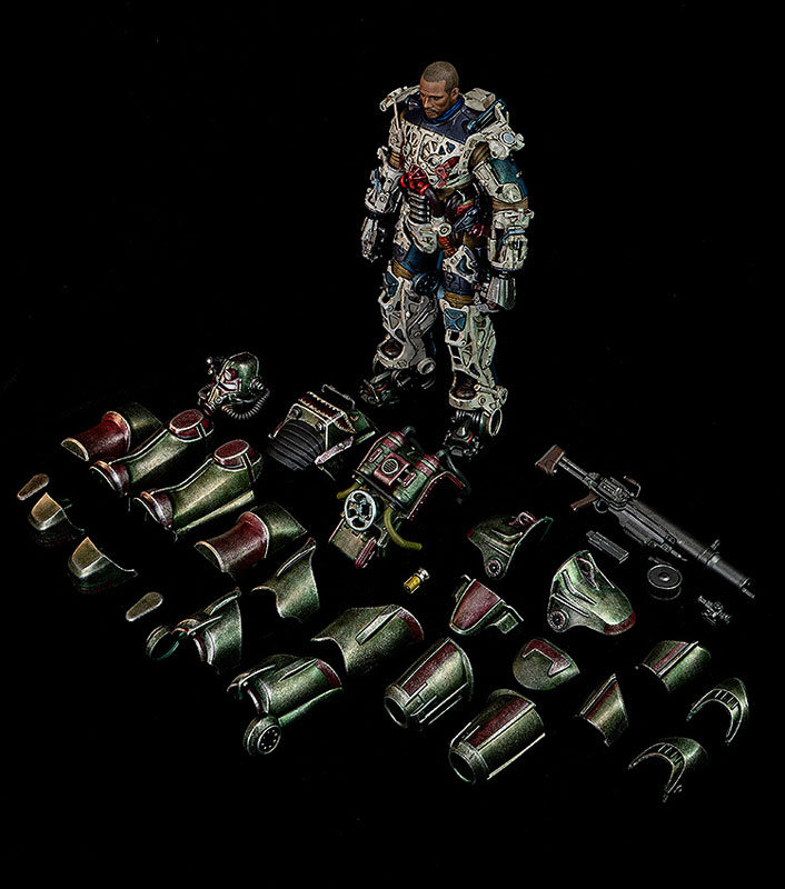 Fallout (フォールアウト) 1/6 T-45 ホットロッドシャーク・パワーアーマー