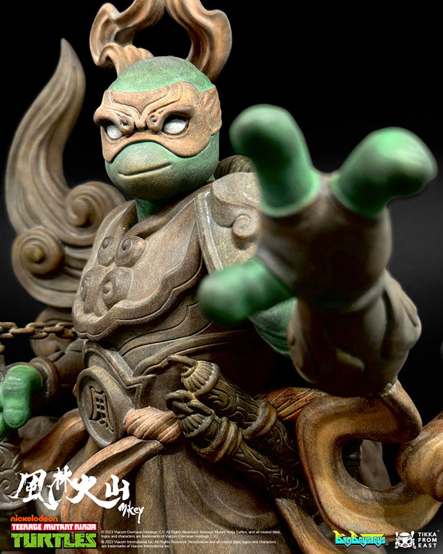 TMNT x Tik Ka from East x BigBoysToys Furinkazan 風林火山 完成品フィギュア