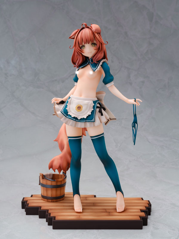 【あみあみ限定特典】さわやか鮫肌オリジナルキャラクター けもみみメイド キキーモラ 1/6 完成品フィギュア