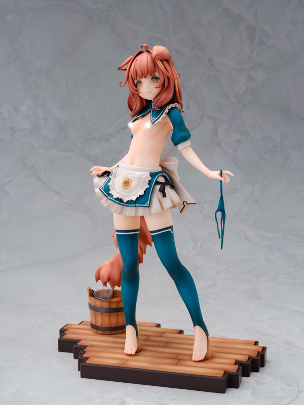 【あみあみ限定特典】さわやか鮫肌オリジナルキャラクター けもみみメイド キキーモラ 1/6 完成品フィギュア