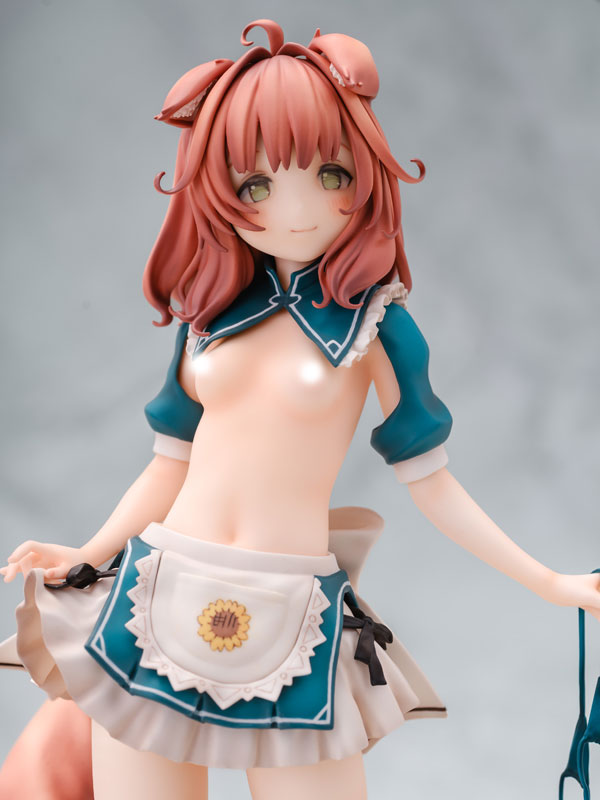 【あみあみ限定特典】さわやか鮫肌オリジナルキャラクター けもみみメイド キキーモラ 1/6 完成品フィギュア