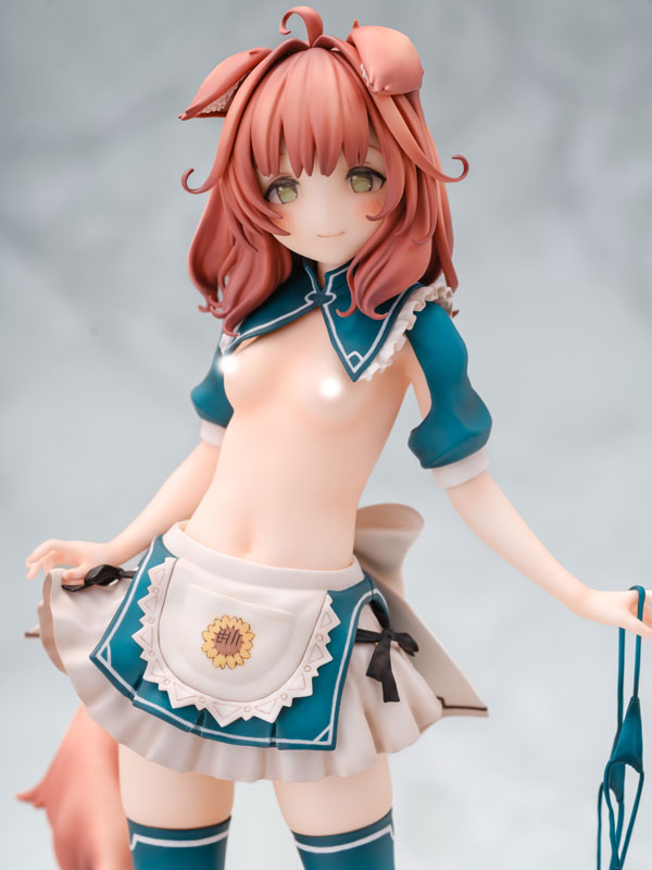 【あみあみ限定特典】さわやか鮫肌オリジナルキャラクター けもみみメイド キキーモラ 1/6 完成品フィギュア