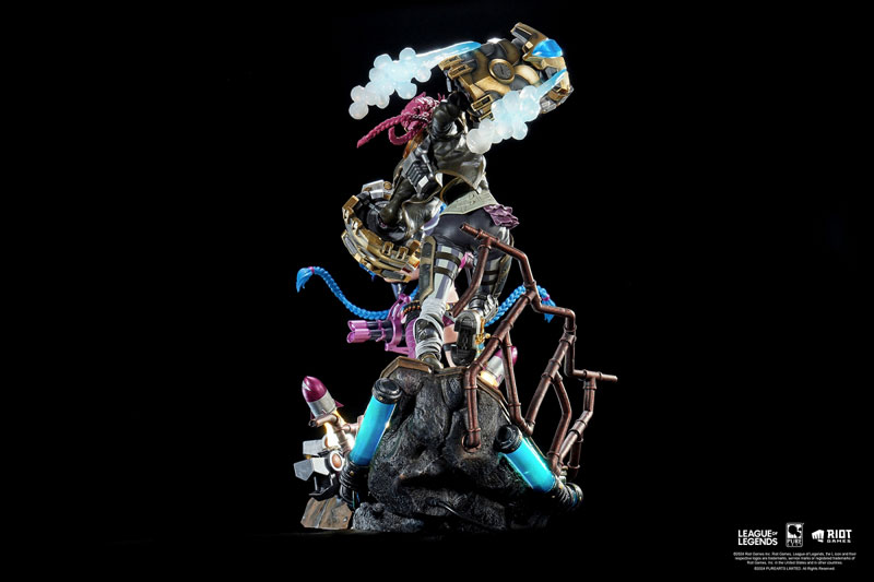 リーグ・オブ・レジェンド/ ジンクス ＆ ヴァイ 1/6 スタチュー 2体セット