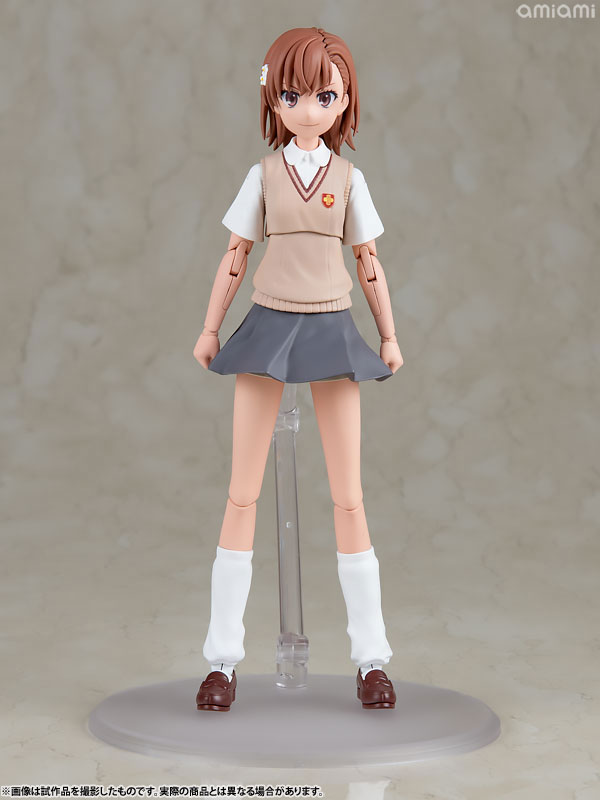 御坂美琴 DX ver. 薄刃ニッパー ゲコ太カラーver.付き KADOKAWA PLASTIC MODEL SERIES 「とある科学の超電磁砲T」 御坂