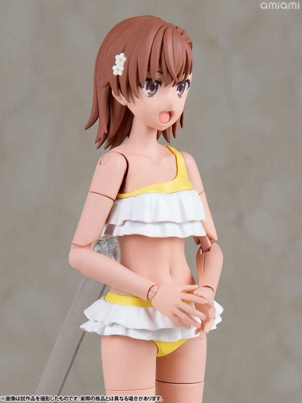 御坂美琴 DX ver. 薄刃ニッパー ゲコ太カラーver.付き KADOKAWA PLASTIC MODEL SERIES 「とある科学の超電磁砲T」 御坂