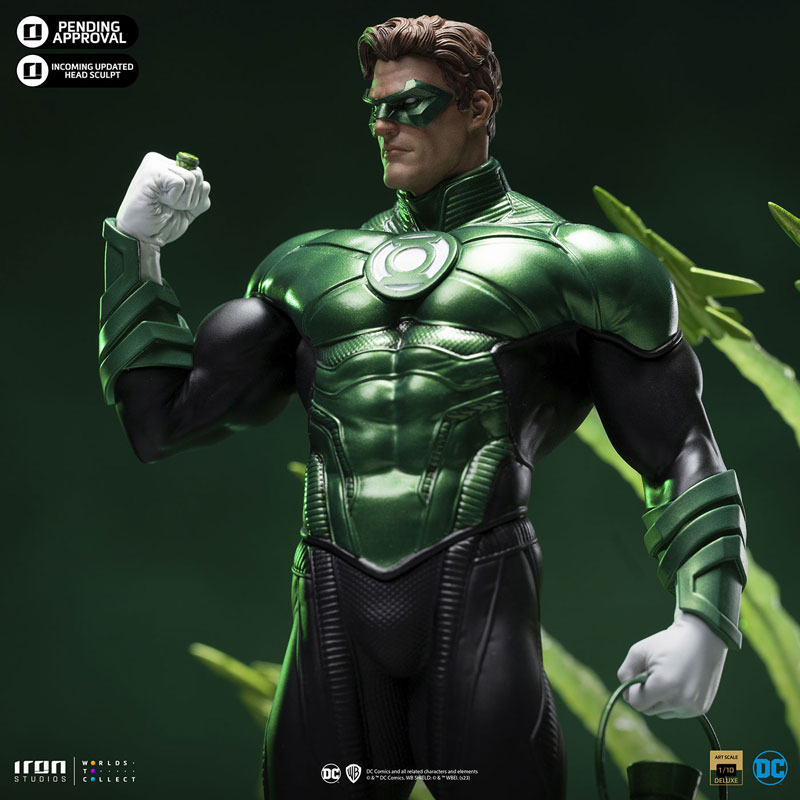 DCスタチュー デラックス・アートスケール 1/10 グリーン・ランタン(アンリーシュド)