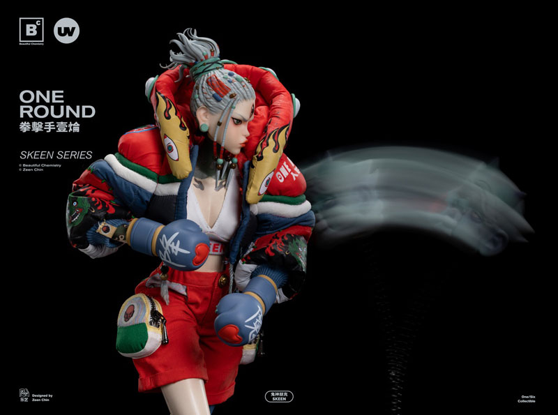 Underverse Zeen Chin Skeen Series Boxer One Round 1/6 Scale