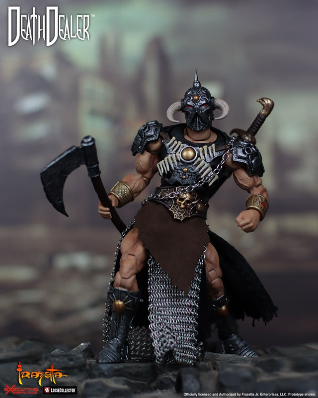 フランク フラゼッタ フィギュア B マスター アーティスツ シリーズ 1/12 アクションフィギュア フランク・フラゼッタ デス