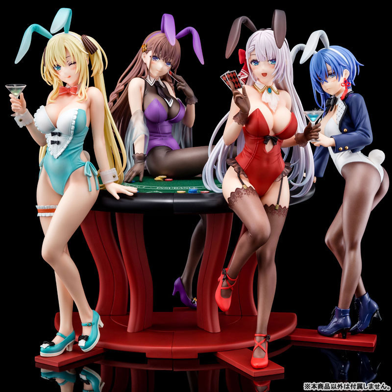 あみあみ特典 聖剣学院の魔剣使い 咲耶 瑠璃紺バニー フィギュア TVアニメーション『聖剣学院の魔剣使い』より、「咲耶