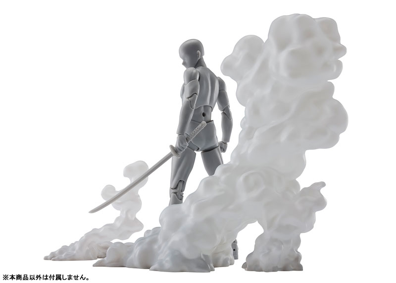 魂EFFECT SMOKE White Ver. for S.H.Figuarts