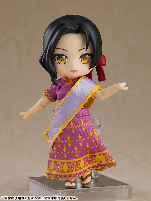 ねんどろいどどーる おようふくセット World Tour インド：Girl(パープル)