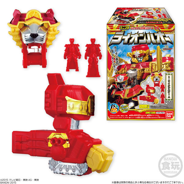 最終値下げ ミニプラ 手裏剣戦隊ニンニンジャー ライオンハオー 全5種セット 手裏剣戦隊ニンニンジャー ミニプラ シュリケン合体シリーズ04