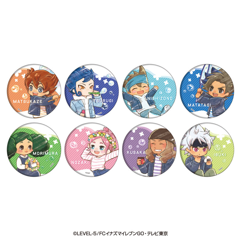 缶バッジ「イナズマイレブン」33/春ver. グラフアートイラスト 8