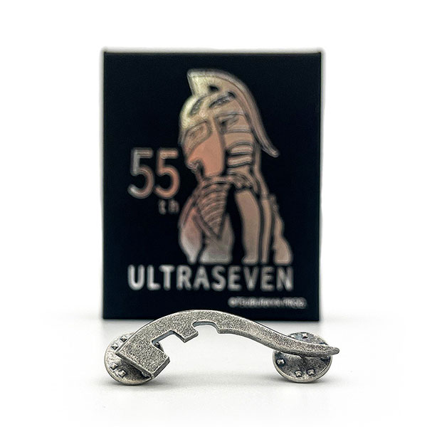 ウルトラセブン55th アイスラッガーピンブローチ haraKIRIコラボVer 