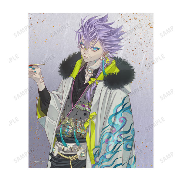 ZONE-00 九条キヨ先生 描き下ろし 白狐 和装ver. キャンバス