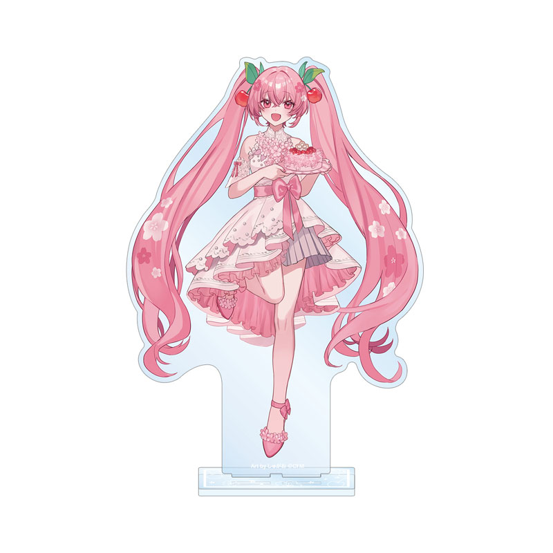 桜ミク 描き下ろし 桜ミク 桜パーティーver. Art by しゅがお