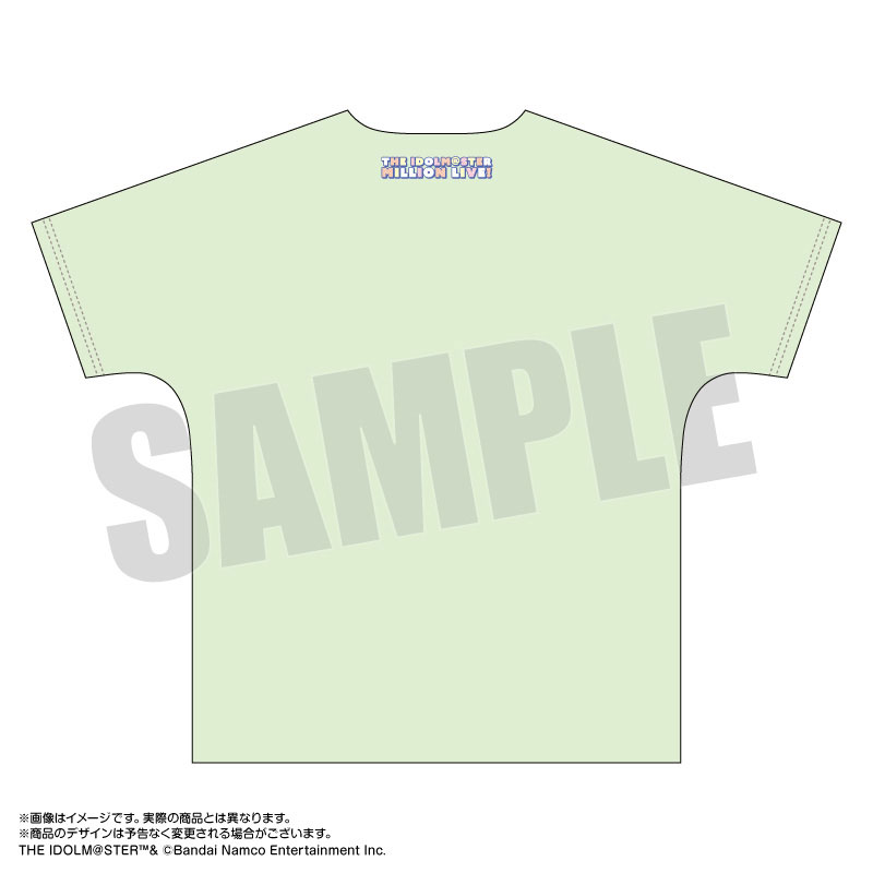 アイドルマスター ミリオンライブ! 両面フルカラーTシャツ 徳川 アイドルマスター ミリオンライブ! 両面フルカラーTシャツ 徳川