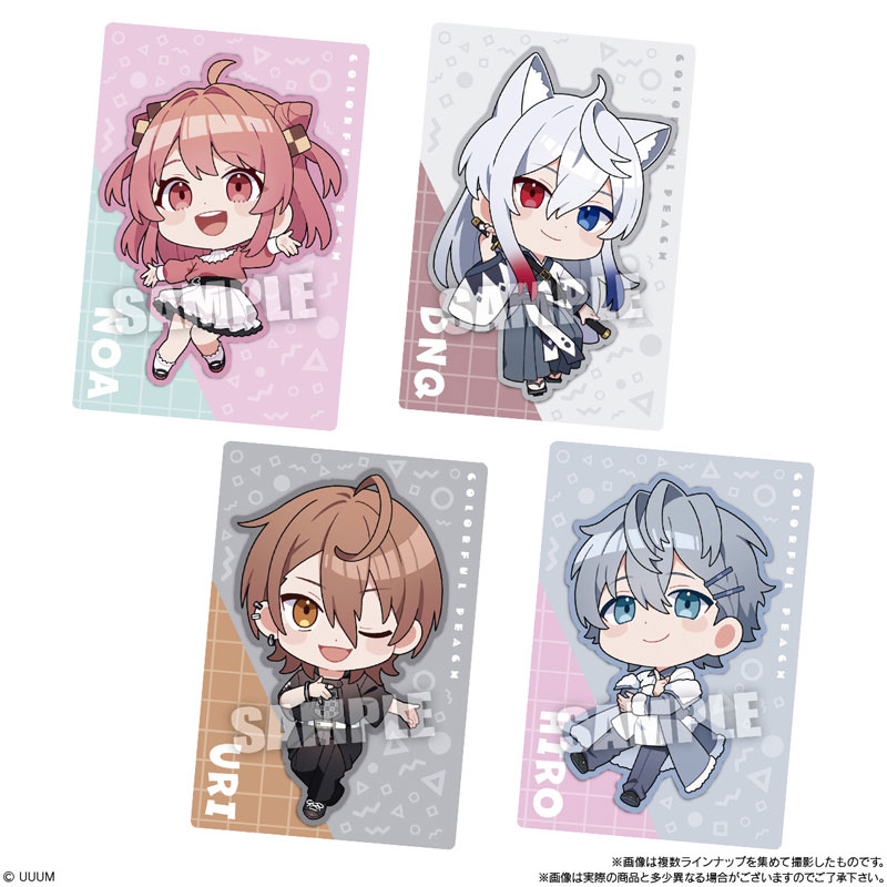 Amazon.co.jp: 【10個バラ売り】カラフルピーチ ウエハース（10
