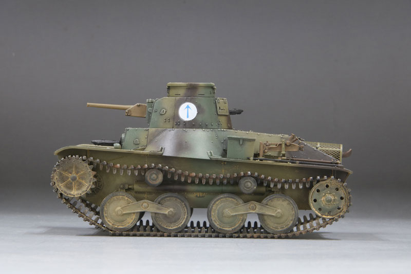 ファインモールド】MR01)1/35 帝国陸軍 九五式軽戦車[ハ号] 後期